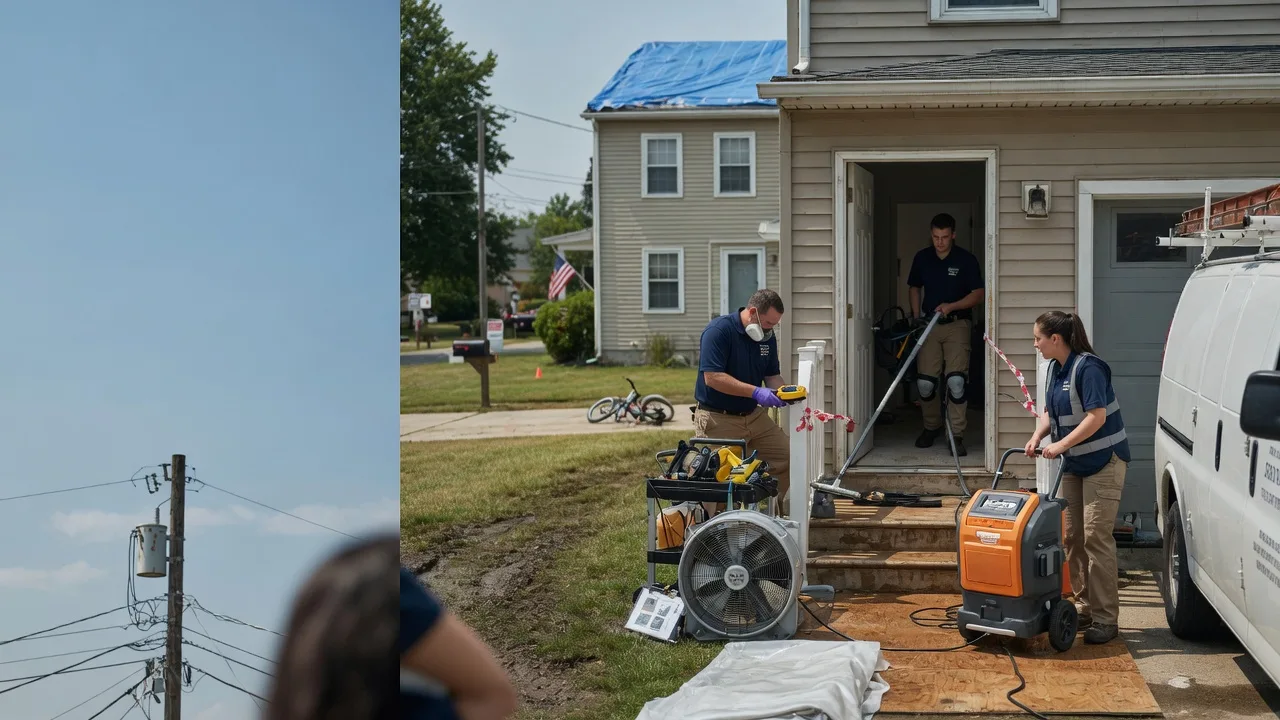 Water Damage Repair in Bennington, KS near me